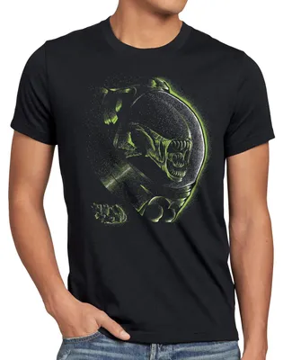 Produktbild von style3 Alien Nightmare Herren T-Shirt xenomorph ripley