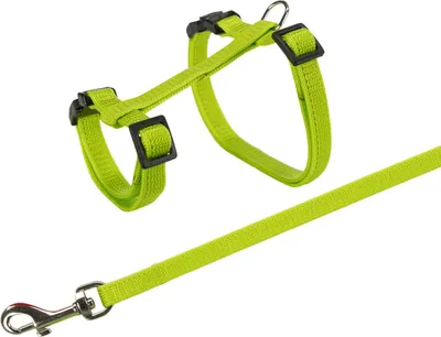 Produktbild von TRIXIE Geschirr mit Leine, Kaninchen, 25–44 cm / 10 mm, 1,25 m
