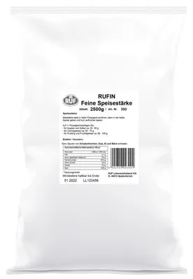 Immagine prodotto di RUF 220266000 RUF Speisestärke, 2,5 kg