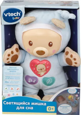 Immagine prodotto di Giocattolo interattivo a forma di orsetto luminoso e dormiente per bambini, lingua russa