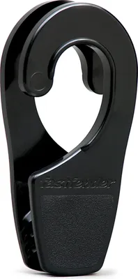 Produktbild von Fastfender Doppelpack Fenderhalter für Reling max. 25mm Ø : Schwarz