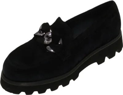 Produktbild von Sioux Meredira-727-H Slipper in Übergrößen Blau69641 große Damenschuhe, Größe:42.5