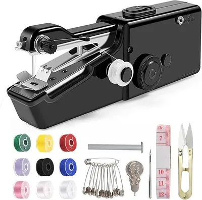 Produktbild von Handgeführte Mini-Naaimaschine für Anfänger - Reisegeeignet