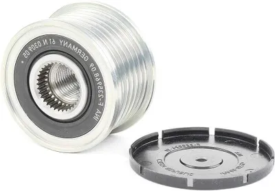 Productafbeelding van Vrijloop Poelie - Dynamo Poelie - Motoronderhoud - Speciaal gereedschap nodig - 24 cm - Zilverkleurig