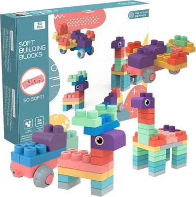Image de Blocs SOFT - blocs souples 50 éléments