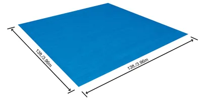 Immagine prodotto di Tovaglia Bestway® PE 396 x 396 cm, blu, quadrata