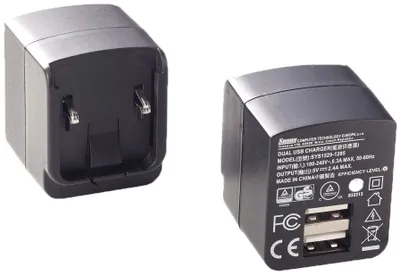 Produktbild von SYS1529-1205 USB-Netzteil mit 2 USB-A-Anschlüssen, 5 V, 2,4 A, 12 W