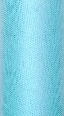 Imagen del producto de Mantel individual de tul | 9 m x 15/30 cm, 9 m x 15 cm, color turquesa