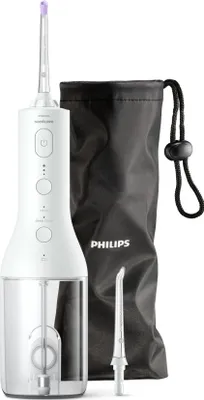 Obrázok produktu pre Philips Power Flosser 3000 HX3806/31, Biela, 1 min, 0,25 L, Batérie, Vstavaný
