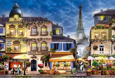 Image de Wooden.City Puzzle en bois Paris XL 600 pièces - Puzzle familial