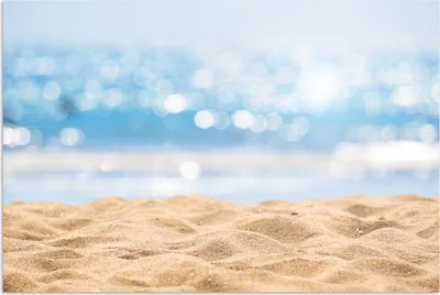 Produktbild von MuchoWow® Poster Strand - Meer - Sand 180x120 cm - Fotoplakat