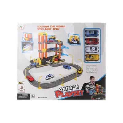 Obrázek produktu pro Garáž 2 patra + autíčka