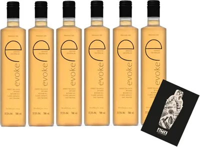 Produktbild von Evoke 6er Set Orange Gin 6x 0,7L (37,5% Vol) Der 5 fach destillierte Gin mit Orangen Flavour- [Enthält Sulfite]