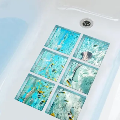 Produktbild von Detail - Schwerlast rutschfest Duschaufkleber- Sichere Haftung - BPA-Frei - Dusche- und Anti-Rutsch-Aufkleber - für Senioren und Kinder