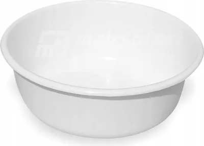 Produktbild von Runde Plastikschüssel 6 l WEISS