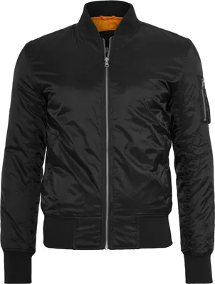 Zdjęcie produktu dla Kurtka bomberka Bunda Urban Classics Basic, czarna – rozmiar L