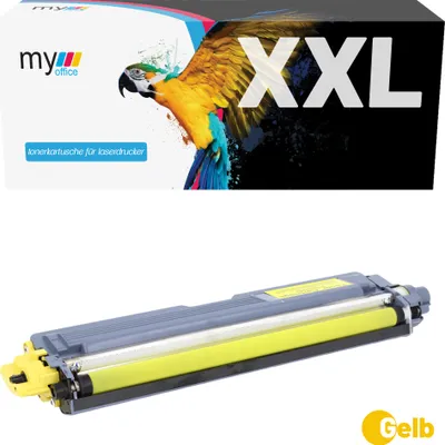 Produktbild von Toner "TN-245" My Office für Brother DCP 9015 CDW MFC-9340CDW HL-3140CW, Yellow
