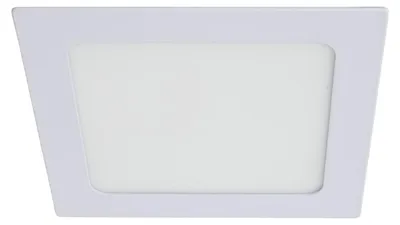 Produktbild von LED Einbaustrahler flach 9W Eckig SuperSlim Schnitt 130x130 mm 6000K Kaltweiß