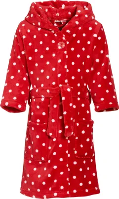 Produktbild von Playshoes Bademantel Fleece Punkte, Gr. 98/104