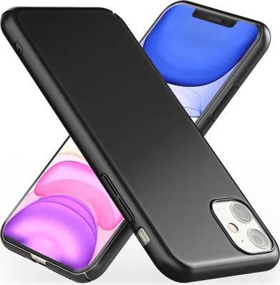 Image de Housse NALIA pour iPhone 11, étui de protection Cover Bumper Etui coque noir