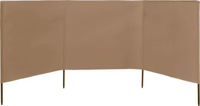 Immagine prodotto di tessuto frangivento 3 pezzi 400 x 120 cm Taupe
