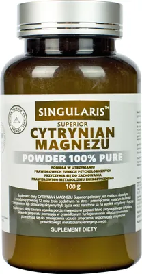 Produktbild von Singularis Magnesiumcitrat 100% Pulver 100 g