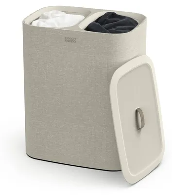 Produktbild von Joseph Joseph Tota 90-Liter-Wäschesortierkorb mit Deckel, 2 herausnehmbare Wäsch
