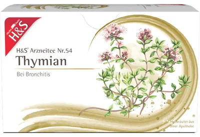 Produktbild von H&S Thymian Arzneitee Nr. 54, 20 St. Filterbeutel