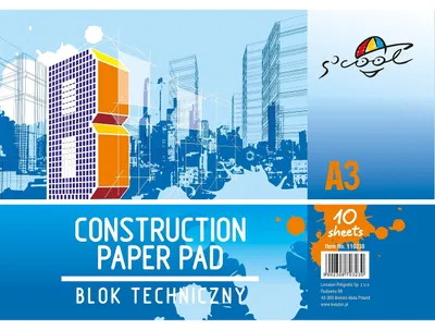 Obrázok produktu pre TECHNICKÝ BLOK A3 10 listov 160 g/m2