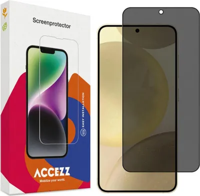 Productafbeelding van Accezz Gehard Glas Privacy Screenprotector voor de Samsung Galaxy S25 Plus