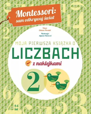 Immagine prodotto di Wydawnictwo Olesiejuk: Moja Pierwsza Książka O Liczbach - Nauka Matematyki Dla Przedszkolaków
