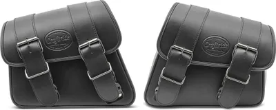 Produktbild von Motorrad Satteltaschen Paar für Custom Bikes Montana # schwarz