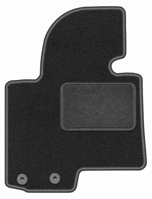 Produktbild von Fahrermatte Velours für Hyundai ix35 2009-2015 (SUV) – 1-tlg, Graphit, passgenau – Wielganizator LUX