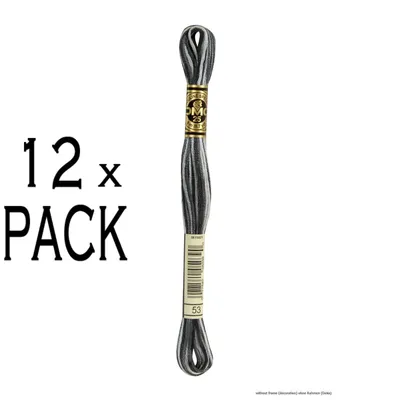 Zdjęcie produktu dla 12x nić hafciarska DMC Mouline Special 117MC -53, 6-warstwowa, 8m, PU