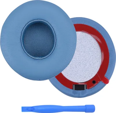 Produktbild von Ersatz Ohrpolster Beats Solo 4 – Memory-Schaum & Protein Polyurethan– Blau