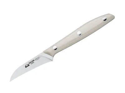 Produktbild von Due Cigni Kochmesser 1896 Schälmesser POM Weiß X50CrMoV15