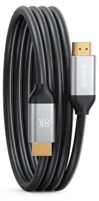 Zdjęcie produktu dla Kabel HDMI Orico H8Y1 HDMI 2.1 8K 60 Hz 2 m - czarny