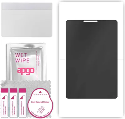Produktbild von apgo Hydrogel Blickschutzfolie, Matt, kompatibel mit Samsung Galaxy Tab S4 10.5, Privacy Displayschutzfolie, Schutzfolie mit Positionierhilfe, Anti-Spy, kratzfest, einfache Montage