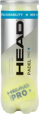Produktbild von HEAD Padel-Bälle Padel Pro+ 3 Bälle