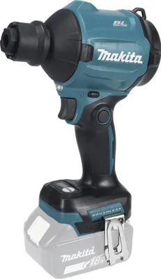 Produktbild von Makita Akku-Gebläse LXT Schwarz-Blau 4-Stufen-Luftvolumen Dauerbetriebs-Arretierung Helle LED Akkuschutzsystem One-Touch-Düsenwechsel Aufhängeloch Batteriekapazitäts-Warnung Profi-Heimgebrauch Staubentfernung Filterreinigung Aufblasen