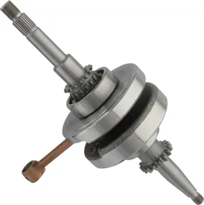 Produktbild von Kurbelwelle 16 Zähne mit Lagern 139QMB Rex RS450 50ccm 4Takt 704083 Motorroller.de Motorwelle Kolbenantriebswelle Crankshaft