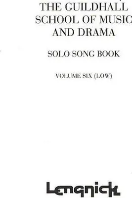 Produktbild von Solo Song Book Vol.6for low voice and piano