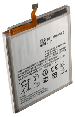 Produktbild von Akku passend für Samsung Galaxy S24+, SM-S926B, Li-Polymer, 3,88V, 4755mAh, 18,5Wh, ohne Werkzeug