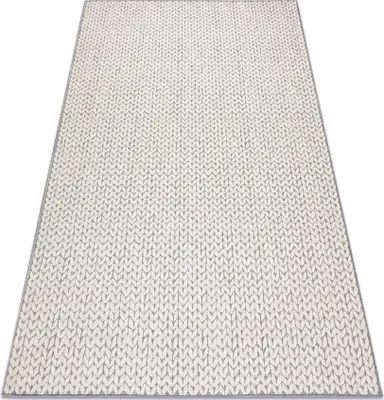 Produktbild von Teppich SPRING 20467332 Fischgrätenmuster Sisal, geschlungen - creme beige 80x150 cm