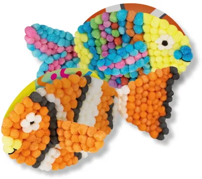 Image de PlayMais Bricolage Créativité MOSAIC 3D FISH dès 3 ans 160870