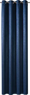 Produktbild von Gerster Ösenschal geprägt 145 cm x 245 cm, dunkelblau