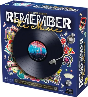 Produktbild von Asmodee Remember the Music - All Time Editie, Brettspiel, Party, 14 Jahr(e), 30 min