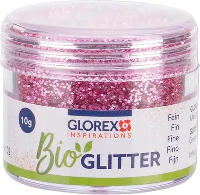 Produktbild von Glitter fein rosa 10 g