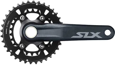 Produktbild von Shimano Slx M7100 Hollowtech Ii Kurbelgarnitur Schwarz 175 mm / 36/26t Schwarz 175 mm