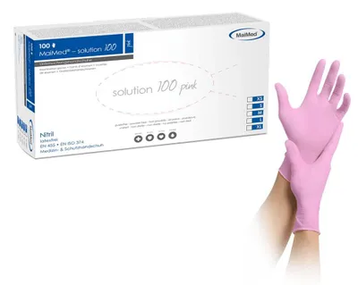 Produktbild von 10x MaiMed-solution100 pink Gr. XL 100 St/Box | Box (100 Stück)
